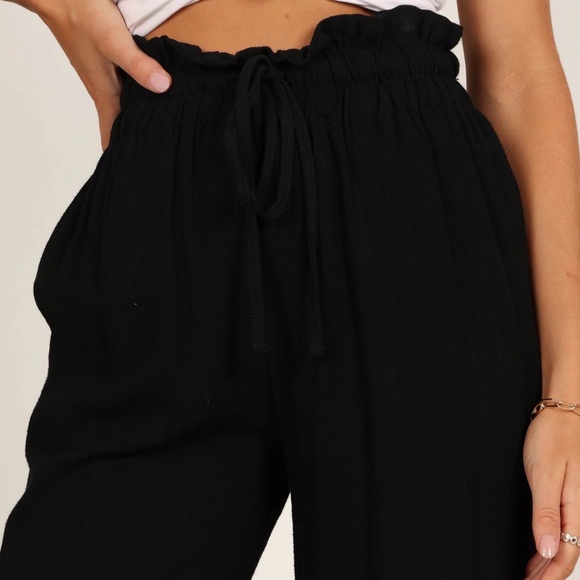 Petal & Pup Hawthorne Pant- Black - Picture 2 of 3